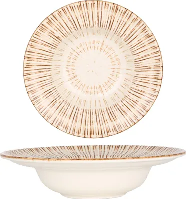 Obrázek produktu pro Talíř na těstoviny By Bone - Legna - porcelán - 27 cm (500 cm3)