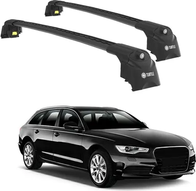 Produktbild von TURTLE DACHTRÄGER AIR-2 , Schwarz AUDI A6 AVANT (C7) 2011 - 2018 (Kombi)