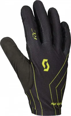 Obrázok produktu pre Cyklistické rukavice SCOTT s dlhými prstami - RC TEAM - čierna/žltá XS