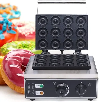 Obrázek produktu pro 220V 1500W komerční použití Non Stick Donut Maker Cake Pop Maker pro domácí použití