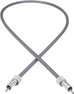 Zdjęcie produktu dla Linka prędkościomierza szara 750mm (z napędem VDO) do motoroweru Hercules Kreidler Zündapp Puch Moped Mokick