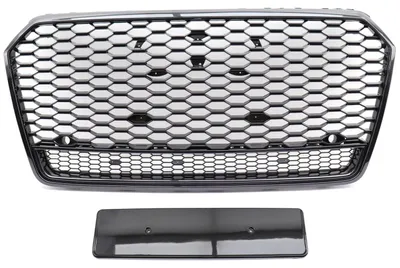 Produktbild von Sportgrill und Frontgrill Schwarz für Audi A7 4G Facelift 2014-2018