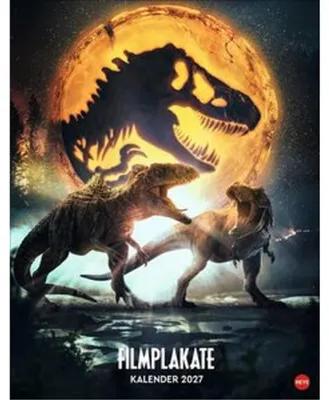 Produktbild von Jurassic Filmplakate  Posterkalender 2027