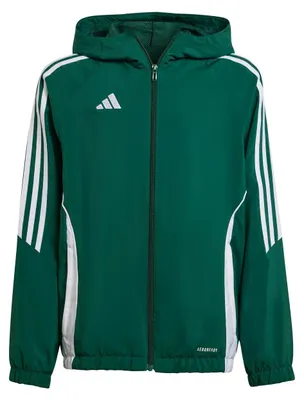 Produktbild von adidas Tiro 24 Windbreaker 176 DRKGRN/WHITE