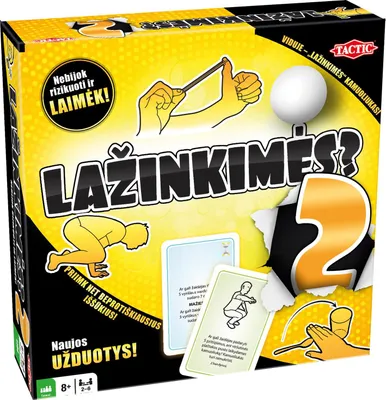Obrázok produktu pre Taktická stolová hra Chcete sa staviť? 2 (v litovskom jazyku.)