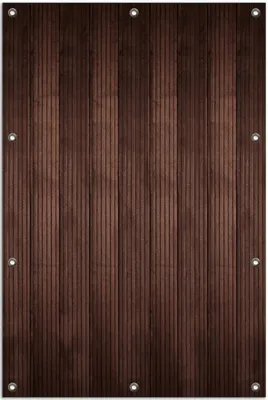 Produktbild von Wallario Outdoor-Poster für Garten oder Balkon, Motiv Holzmuster - Oberfläche mit Holzmaserung VII, in ca. 80 x 120 cm