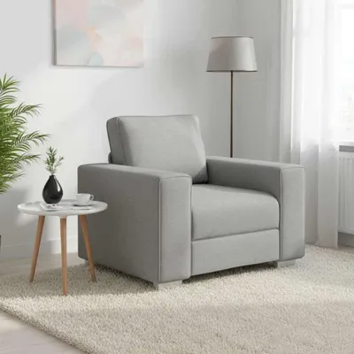 Zdjęcie produktu dla vidaXL Sofa Wolkengrau 100 x 80 x 82 cm Tkanina