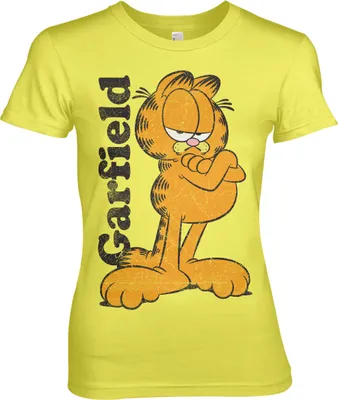 Produktbild von Garfield Girly Tee - XX-Large - Yellow