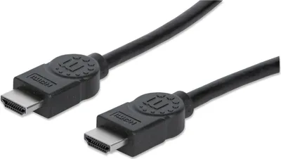 Produktbild von MANHATTAN HDMI-Kabel High Speed A -> A St/St  5.00m geschirm