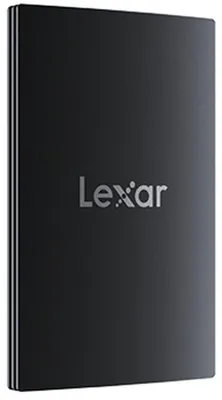 Zdjęcie produktu dla Lexar LSL500X004T-RNBNG, 4 TB, USB Type-C, USB 3.2 Gen 2x2, 2000 MB/s, Ochrona hasłem, Czarny
