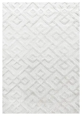 Produktbild von Hochflor Teppich Pepe rechteckig, Farbe: Creme, Größe:140x200 cm