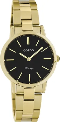 Produktbild von Oozoo Edelstahl Damen Uhr C20102 Quarzuhr Armband dunkelblau Vintage D2UOC20114