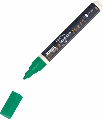 Produktbild von KREUL Textil Marker Opak medium Grün