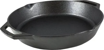 Obrázok produktu pre Čierny nerezový steelpan s priemerom 26 cm a rukoväťami