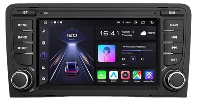 Zdjęcie produktu dla Radio Android do Audi A3 8P / Carplay Android Auto Wi-Fi SIM 6+128 GB