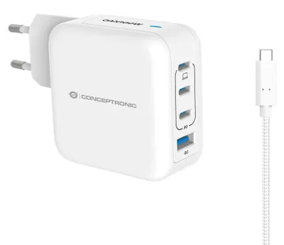 Zdjęcie produktu dla Conceptronic ALTHEA18W, Wewnętrzna, Prąd przemienny, 20 V, 1,5 m, Biały