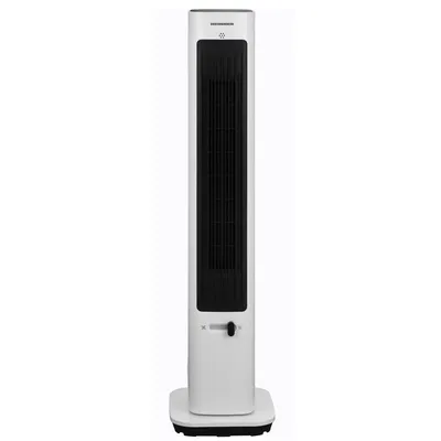 Produktbild von Heinner 2-in-1 Turmventilator mit Heizung 2000 W, Fernbedienung, 24h-Timer, Weiß
