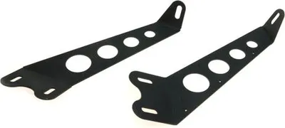 Obrázok produktu pre Držiak LED lišty 10" na kapote, čierny Lightbar Jeep Wrangler JK 07-18