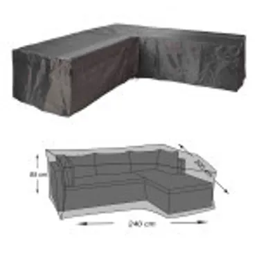 Produktbild von Lounge Schutzhülle 240x200x85cm Polyester 420D Abdeckung eckig Sitzgruppe