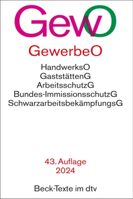 Immagine prodotto di Gewerbeordnung. GewO