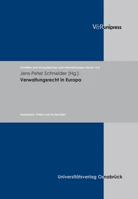 Obrázok produktu pre Verwaltungsrecht in Europa 2