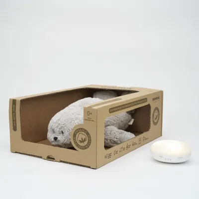 Produktbild von Moonie Seal Gray - Organic Humming Seal With A Lamp