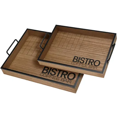 Obrázek produktu pro Servírovací podnosy Bistro, 2 kusy
