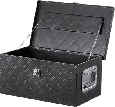 Immagine prodotto di Cassetta degli attrezzi in alluminio per pianali di camion - Dimensioni 508x304,8x241,3 mm - Soluzioni di stoccaggio per camion
