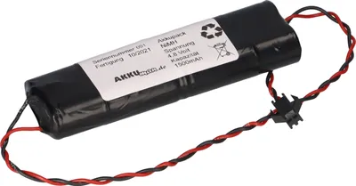 Obrázok produktu pre Batéria pre núdzové svetlo 4,8 V 1500 mAh je vhodná pre ELUBAT 137 875 137875