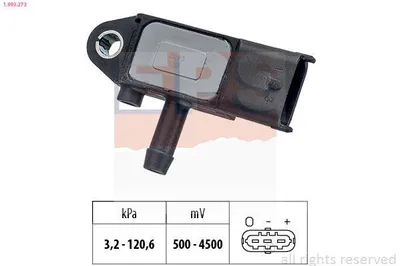 Produktbild von EPS 1.993.273 Sensor, Abgasdruck x