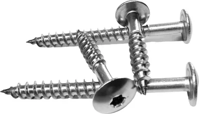 Produktbild von Holzschrauben Trespo VA Edelstahl A2 9086  (4,8X32 mm, 10 Stück)