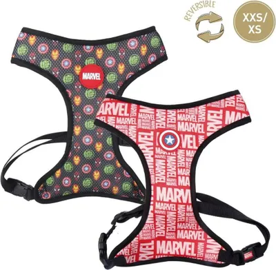 Immagine prodotto di Pettorina per cani Marvel XXS/XS Rosso