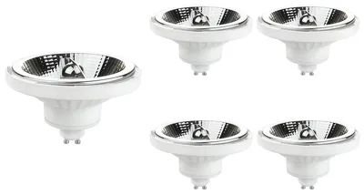 Productafbeelding van Spectrum LED Spot PAR16 GU10 Helder - 12W 1100lm 6000K - Koudwit - Vervangt 82W - 5 stuks