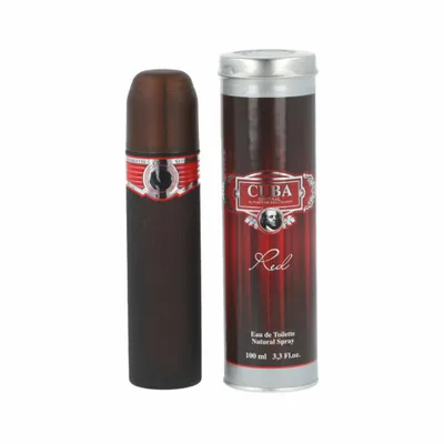 Obrázek produktu pro Kuba Originál Červená Toaletní Voda, 100ml: Exkluzivní Květinová Vůně pro Elegantní Ženy