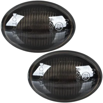Produktbild von Fiat 500, 500C, 500L (ab 2007) - LED-Seitenblinker, getönt, dynamisch, 2er-Set