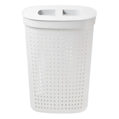 Zdjęcie produktu dla plast team60310800 plast team pojemnik na pranie SEOUL, 60,8 l, owalny, biały
