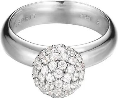 Produktbild von Esprit Damen Ring Silber Zirkonia Sphere ESRG92309A1, Ringgröße:50 (15.9 mm Ø)