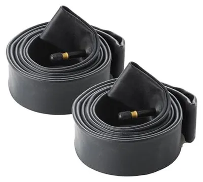 Productafbeelding van Fischer fietsslang X2 40/62-581 AV, 27,5 inch breed, dubbele verpakking