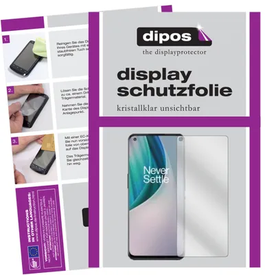 Obrázok produktu pre 2x ochranná fólia pre OnePlus Nord N10 5G priehľadná ochranná fólia displeja dipos