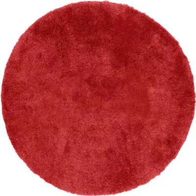 Produktbild von Erwin Müller Badematte Kefalonia" rot rund: 120 cm Ø"