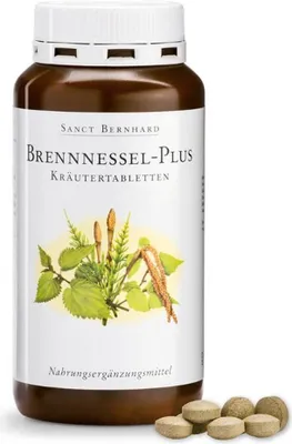 Produktbild von Sanct Bernhard Brennnessel-Plus Kräutertabletten - 300 Tabletten