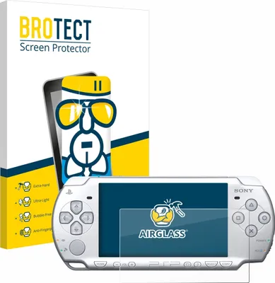 Produktbild von BROTECT Schutzglas für Sony PSP 2004 Schutzfolie Panzer Folie Glas Display Schutz klar