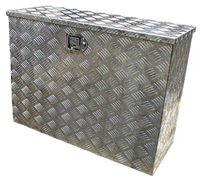 Hliníkový úložný box na príves Toolbox Hliník 840x350x620