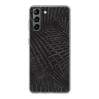 Produktbild von MuchoWow® Handyhülle Schutzhülle Hülle für Samsung Galaxy S21 Modern - Pflanzen - Tropisch Silikon Softcase Handy Hülle - Softcase