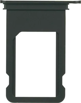 Produktbild von Simkarten Halter für iPhone 7 Plus, Schwarz