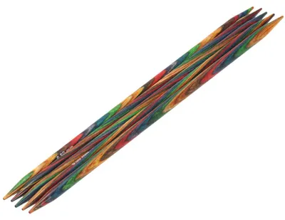 Produktbild von Lana Grossa Strumpfstricknadel Design-Holz 20-6.5 | Multicolor