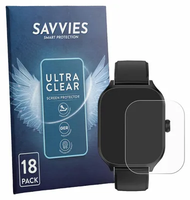 Produktbild von 18x Für Clleylise B0GCKCJG5S Schutzfolie Savvies Displayschutz Display Schutz Folie Klar Transparent