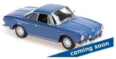 Produktbild von Minichamps 1:43 VOLKSWAGEN KARMANN GHIA 1600 - 1966 - BLUE 940050221
