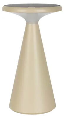 Produktbild von Solar-/Akku-/Tischleuchte "PALU" H: 20cm beige