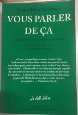Image de Vous parler de ça - épreuves non corrigées